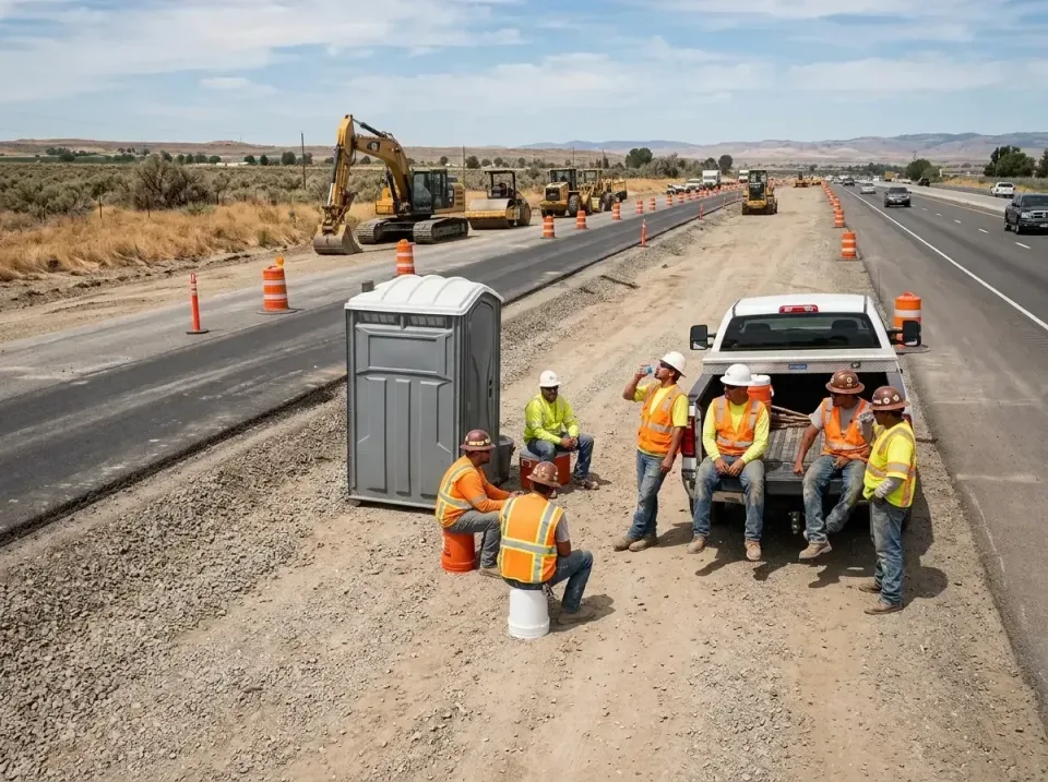 highway-road-construction-crew-007 — frequently asked questions, Porta Potty and Restroom Rentals in Sedona, AZ